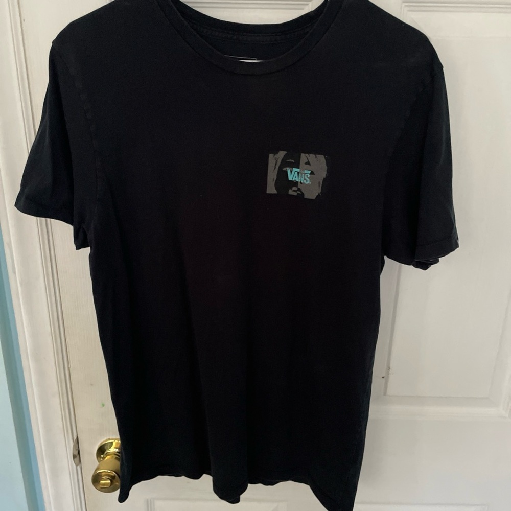 Vans Men's Black Graphic Tee